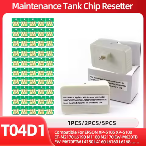 T04D1 Maintenance box Waste Ink Tank Chip Resetter For Epson WF-2861 L14150 L11050 L6490 L4150 L6270