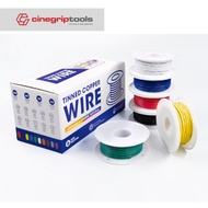 MERAH HIJAU 20METER 1007 PVC WIRE 24AWG-6ROLL - RED, BLACK, YELLOW, biru, GREEN, WHITE