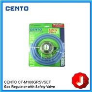 CENTO CT-M188GRSVSET Gas Regulator Set with Safety Valve