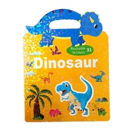 PLAY Sticker Quiet Book Baby Busy Book Reusable Sticker Book Animal / Dinosaur / Ocean Animal / Spac