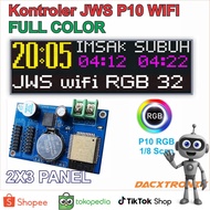 JWS P10 RGB Khalifah Controller (Prayer Clock) JWS Wifi RGB JUMBO Controller