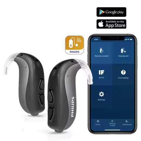 Hearlink 2000/3000 PP hearing aids 115db Digital Programmable Mobile Phone Remote Adjust 2.4G Blueto