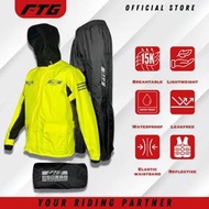 RAINCOAT FTG PRO [Rain Coat motorcycle Waterproof with HIGH QUALITY] (FULL SET WITH BAG)