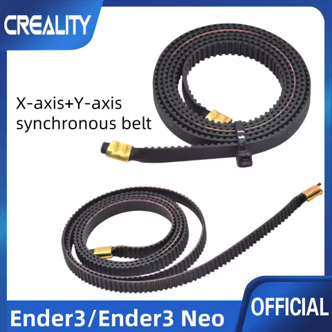 Creality Ender 3/Ender3 NEO 3D Printer Parts X+Y Axis Timing Belt Rubber Open Timing Belt