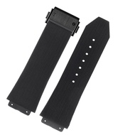 WEIHUAD-Fluorosilicone watchbands For HUBLOT BIG BANG Silicone 25 * 17mm 26 * 19mm Waterproof Men's 