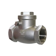 Check / Check Valve 1" Inch Ss 304 / Check Valve 3 Holes Stainlees