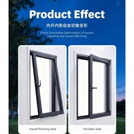 T450 Concealed Turn Tilt Window Fittings for EU 23mm Thermal Break Aluminum Windows Hardware