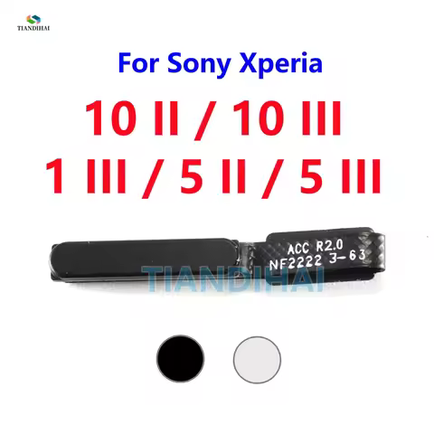 Fingerprint Sensor Power Button Flex Cable For Sony Xperia 10 III / 10 II / 5 II / 1 III / 5 III