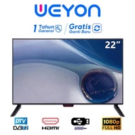 NEW Weyon Digital TV Weyon TV Digital 22 Inch 22inch TV LED FHD