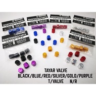 [Rays] Rays Volks Cap Racing Wheel Nut Valve Cap Universal Red Blue Gold Silver Purple Titanium