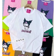 【Ready Stock MY现货】KUROMI OverSize T-Shirt 100%Cotton(Suitable/适合S-XXL)#SC0050