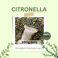 Citronella (Shredded Leaves) Don't Panic it's Organic