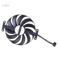 LIDU1 FDC10U12D9-C Graphics Card Cooling Fan 6Pin 12V Coolers Fan for GTX1650 PHGTX1650-O4GD6-P