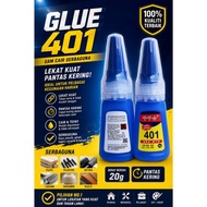 401 Adhesive Super Glue Gum Gam Cepat Kering Anak Panah Vanes