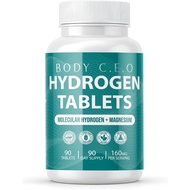 Tablet Air Hidrogen Molekul, H2 Dipertingkat Magnesium, dengan Fungsi Kognitif, Sokongan Tenaga dan 