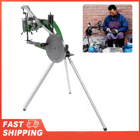 Metal Manual Sewing Machine Hand Type Semiautomatic Manual Metal Nylon/Cotton Line Shoe Repair Sewin