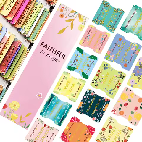 Bible Tabs,Cute Bible Tabs with Soul Nourishing Book Summaries,Bible Book Name+Bible inspirational b