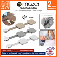 Mazer M-qi2-MagTrifold03 3-in-1 Foldable Qi2 Wireless Travel Charger