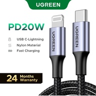 Ugreen MFi USB C Cable PD 20W Fast Charging Cable Compatible with iPhone 12/13/14 iPad Pro