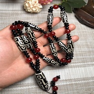 Jewelry Necklace Dzi Beads Agate Dzi Beads Necklace Sweater Chain Necklace Nine Eyes Dzi Beads Neckl