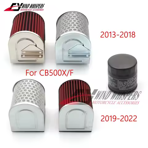 Oil Air Filter Intake Cleaner For Honda CB500 CBR500 CB500F CB500X CBR500R CBR 500 R CB 500 X 2013-2