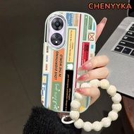 CHENYYKA Casing Hp Untuk OPPO A58 5G A58X 5G A78 5G A1x 5G A2x 5G A58 4G A79 5G A2 5G A60 A98 5G A1 