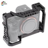 [chulisia] Aluminum Camera Cage Video Rig, Replacement Case for A7M3 /AR3 /A7II /A7III /A7S2 /A7R2
