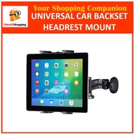 Car Back Seat Headrest Tablet Holder 360 Rotation Universal Tablet & Phone Mount for 7-10 Inch iPad,