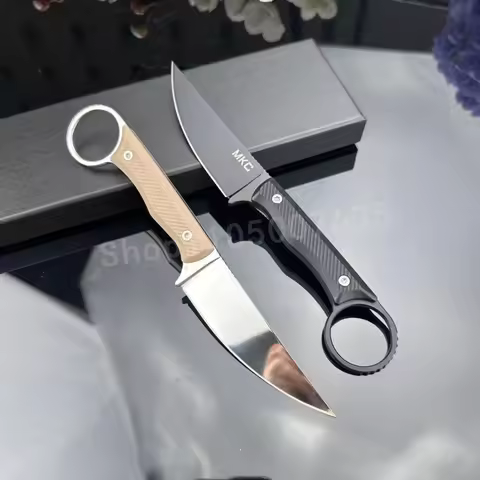 Multifunctional Carving Knife Treated with 8Cr13Mov Steel An Outdoor Camping and Survival Tool for E