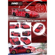 INNO64 1:64 LBWK Ferrari F40 Red Christmas Special Edition 2023 1/64 Inno model