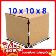10 Carton Boxes Size 10x10x8 Carton Boxes, Sturdy Packing Carton Boxes
