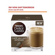 NESCAFE Dolce Gusto Café au Lait Intenso Coffee (16 Capsules per Box)