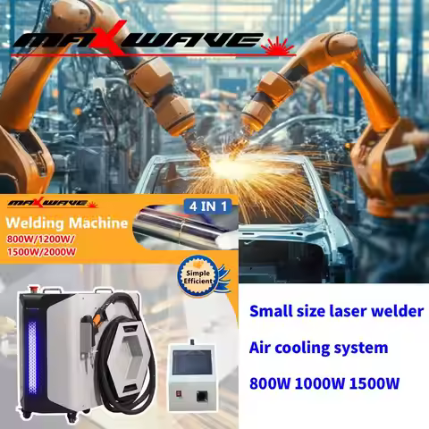 Handheld Laser Welding Machine BWT 1200W 3in1 800W Air-cooled Fiber Laser Welder Welding Cleaning Cu
