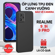 Black TPU Case for Realme 9/9i/9 Pro 5G Square Edge,camera Protection| Top case