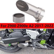 Motorcycle Exhaust Pipe Front Section Middle Section Suitable for Z9 Z9e A2 2017-2022