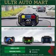 OBD2 + GPS New System OBD II DIGITAL METER SMART HUD OBD2 GAUGE