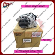 ALTERNATOR OEM NEW TOYOTA HILUX VIGO KUN25 KUN26 (85A) 4PIN 7PK 27060-0L020