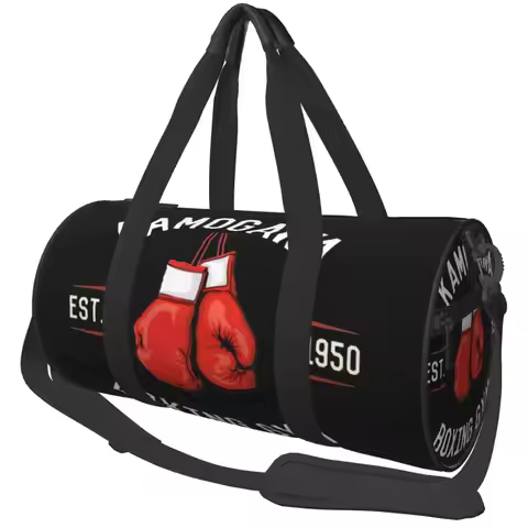 Kamogawa Boxing Gym Duffle Gym Bag for Boxing Hajime no Ippo KBG Gym Bag Waterproof Sports Overnight