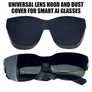 For Rayneo Air3/Air2/Air3s Light-shielding Dust Cover Black Screen Shade Silicone Lens Protector Sma