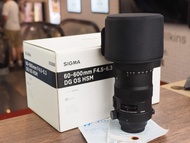 Sigma 60-600mm F4.5-6.3 DG OS HSM | S For Canon 60-600