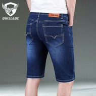 OWLLADE Denim Cargo Jeans Pants for Men TH009 in Blue Stretchable