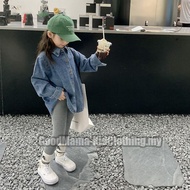 Kids Blouse Girl Demin Blouse Jeans Kids Jeans Coat