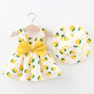 baju kurung cotton baby baju budak perempuan 9 tahun 4 empat 5 skirt puteri bayi Jun musim panas kan
