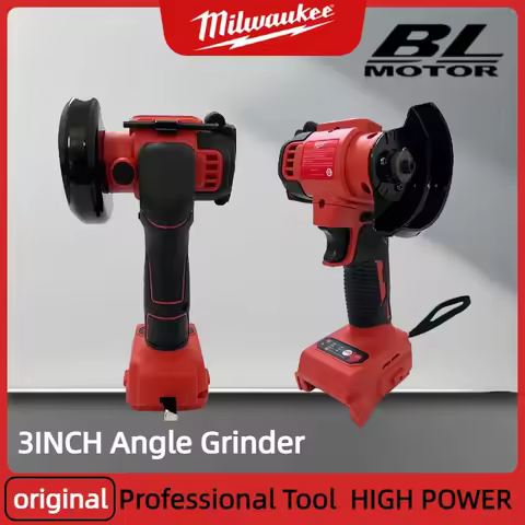 Milwaukee Angle Grinder 3 Inch Cordless Polishing Machine Mini Diamond Cutting Grinding Cut OFF Tool