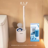 ECOCO Disposable Toilet Brush - flexible silicone toilet Brush, toilet Brush, bathroom cleaner, Disp