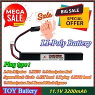 11.1V 3200mAh Lithium Battery 30C Electric Toy Special Rechargeable Battery