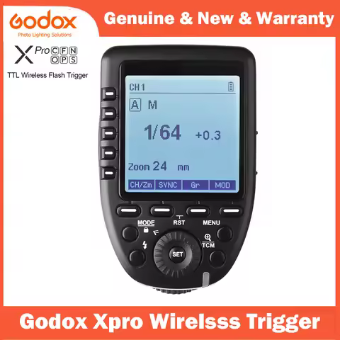 Godox Xpro Xpro-C Xpro-N Xpro-S Xpro-F Xpro-O 2.4G TTL Wireless Trigger Transmitter for Canon Sony N