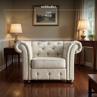 โซฟาหนังดีไซน์ยุโรปแบบปรับได้รูปตัว U เลานจ์บุด้วยกระดุม พร้อมโครงไม้สนที่แข็งแรง เหมาะสำหรับสำนักงา