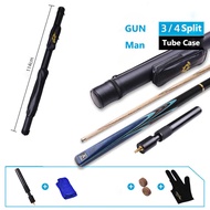 [op105] 2023 New Generation OMIN Gunman 3/4 Snooker Cue One Piece 10mm /9.5mm Tip Ebony Handle With 