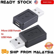 Convertor Female Micro Usb to USB Male Data Changer Plug USB Adapter